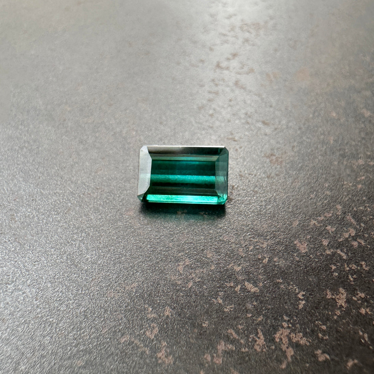Emerald Cut Green Tourmaline