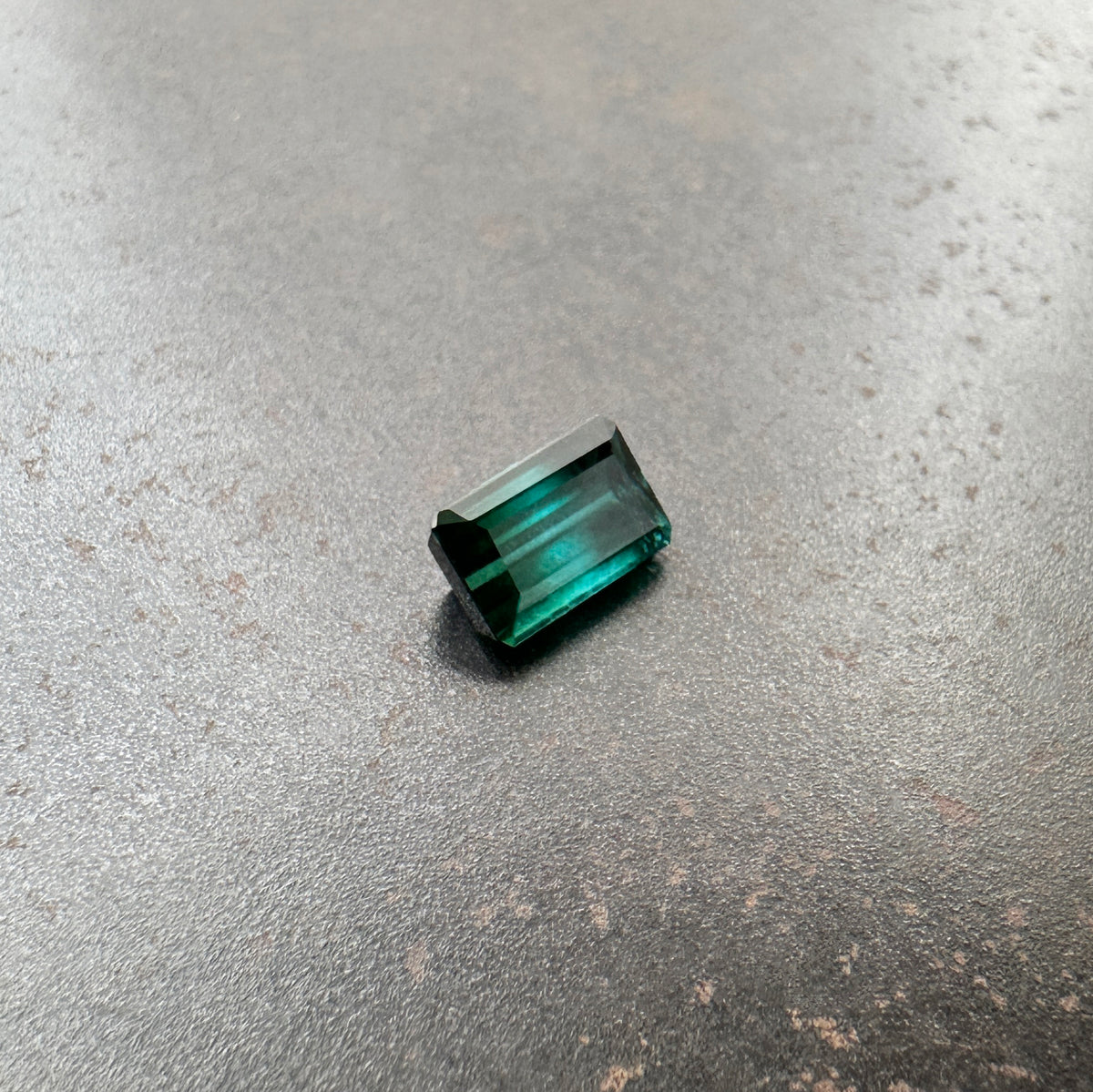 Emerald Cut Green Tourmaline