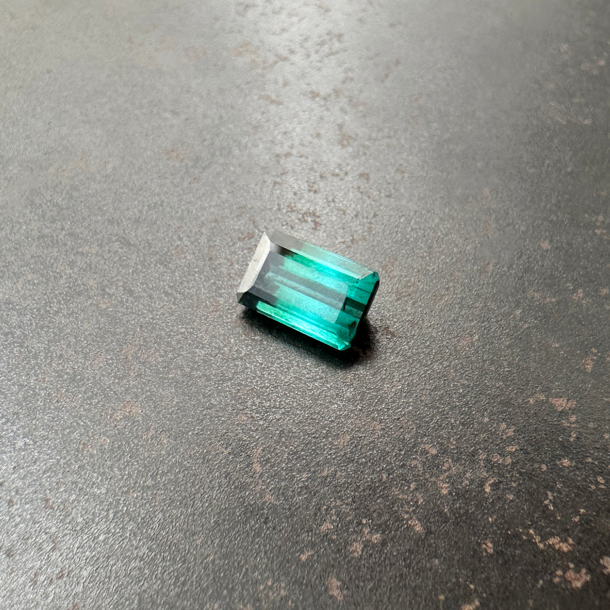 Emerald Cut Green Tourmaline