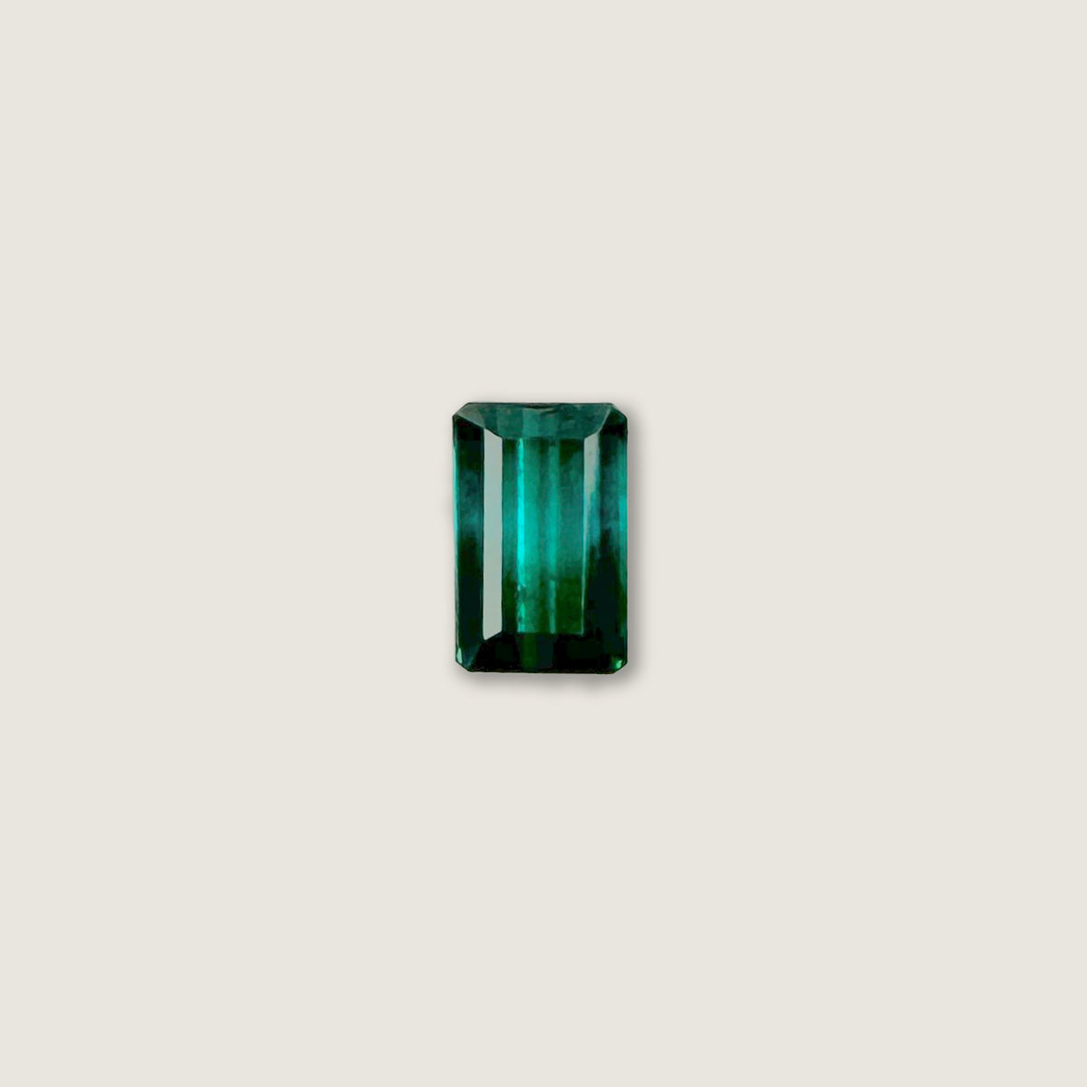 Emerald Cut Green Tourmaline
