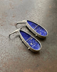 Captured Lapis Teardrop Earrings