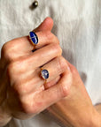 Captured Lapis Lazuli Ring