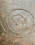 Hammered Link & Cable Chain