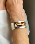 Captured Montana Agate Hinge Bracelet