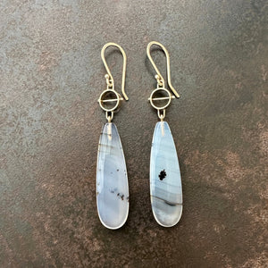 Montana Agate Drop Earrings