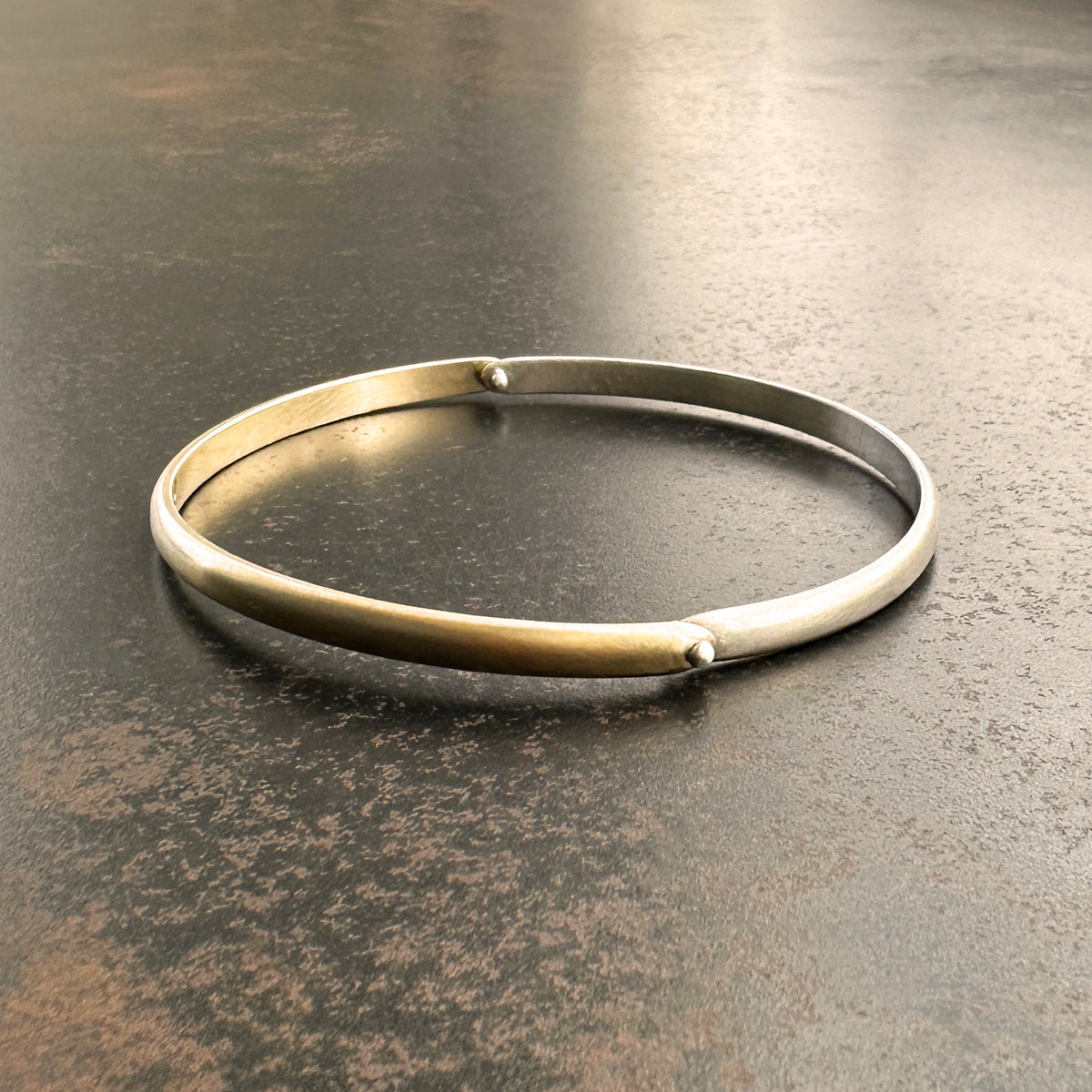 Nesting Bangle Bracelet | 14k Gold &amp; Silver