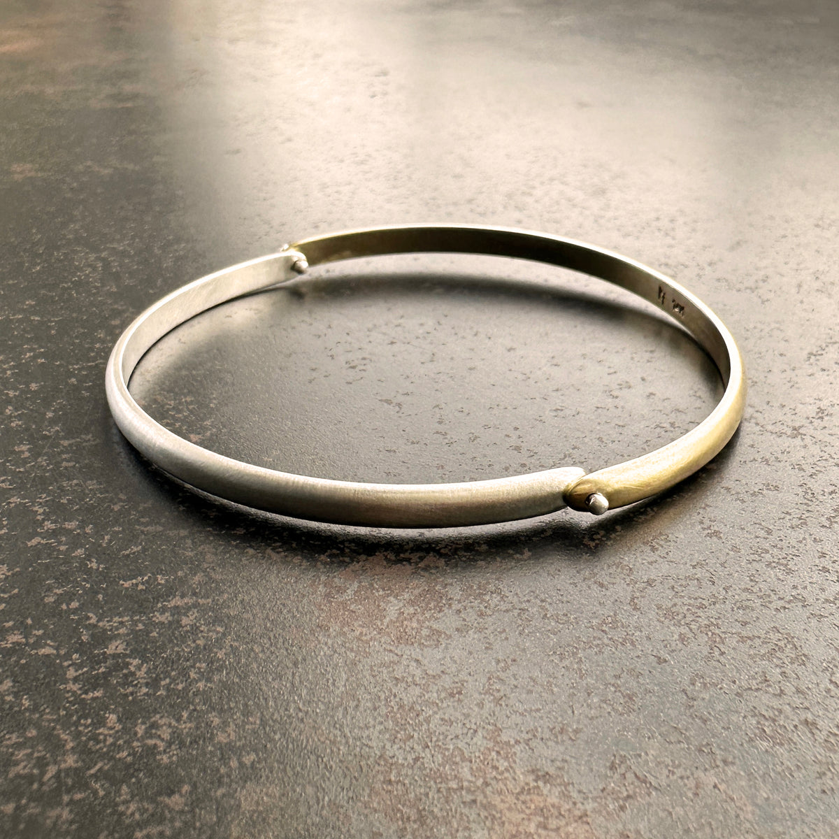Nesting Bangle Bracelet | 14k Gold &amp; Silver