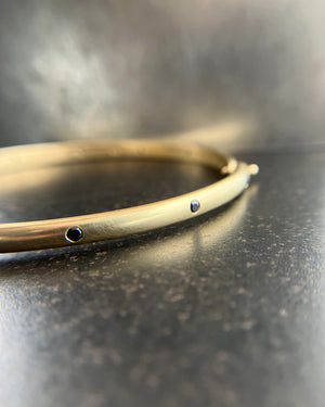 black diamonds, gold bangle, gold bracelet, fine jewelry, bracelet, bangle