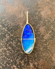 Captured Aurora Opal Pendant