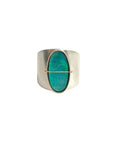 Captured Oval Opal Ring