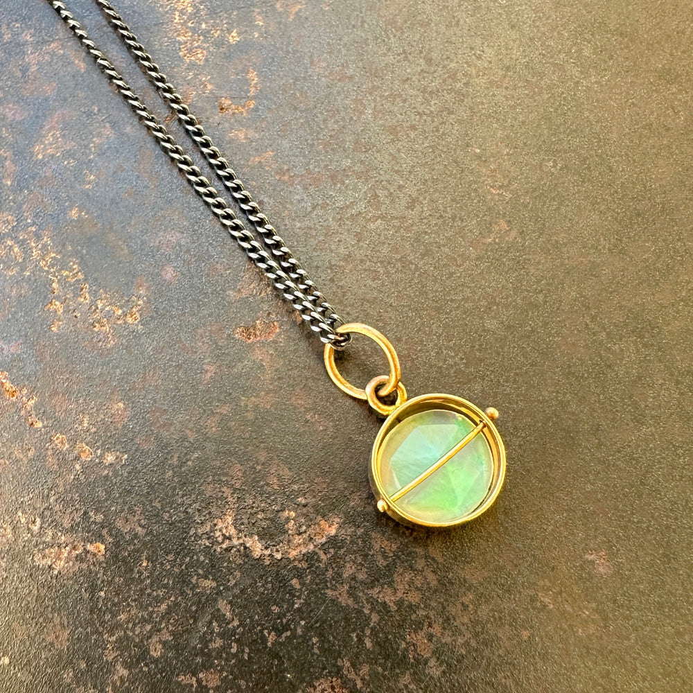 Captured Ethiopian Opal Necklace