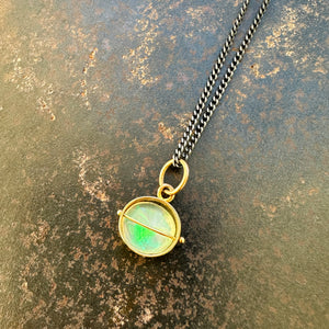 Captured Ethiopian Opal Necklace