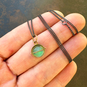 Captured Ethiopian Opal Necklace