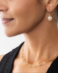 Captured® Coin Pearl Drop Earrings