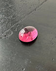 pink tourmaline cabochon
