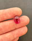 pink tourmaline cabochon