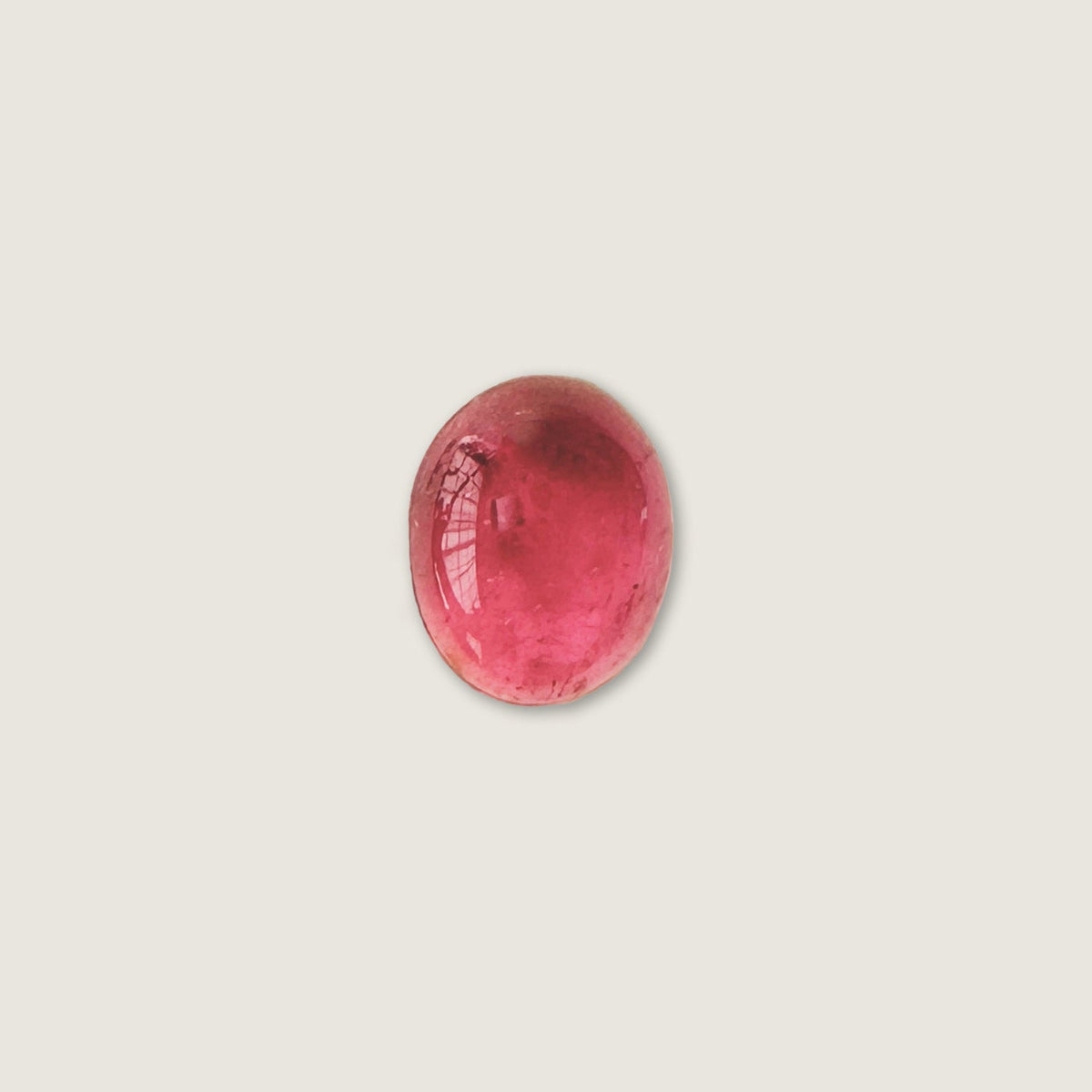 pink tourmaline cabochon