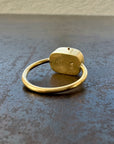 Captured Pink Tourmaline Ring