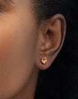 Captured® Pink Tourmaline Studs