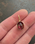 Captured Pink Tourmaline Pendant