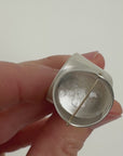 Enhydro Quartz Parabola Ring 