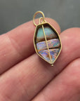 Captured® Trio Wood Opal Pendant
