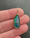 Captured® Aurora Australis Opal Pendant