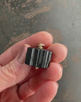 Black Tourmaline Bead Pendant