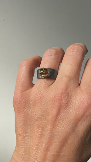 
                
                    Load and play video in Gallery viewer, Captured Rustic Diamond Ring
                
            