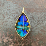Captured Boulder Opal pendant
