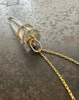 Captured Quartz Torpedo Pendant