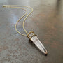Captured Quartz Torpedo Pendant