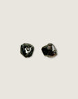 Rough Black Diamond Pair