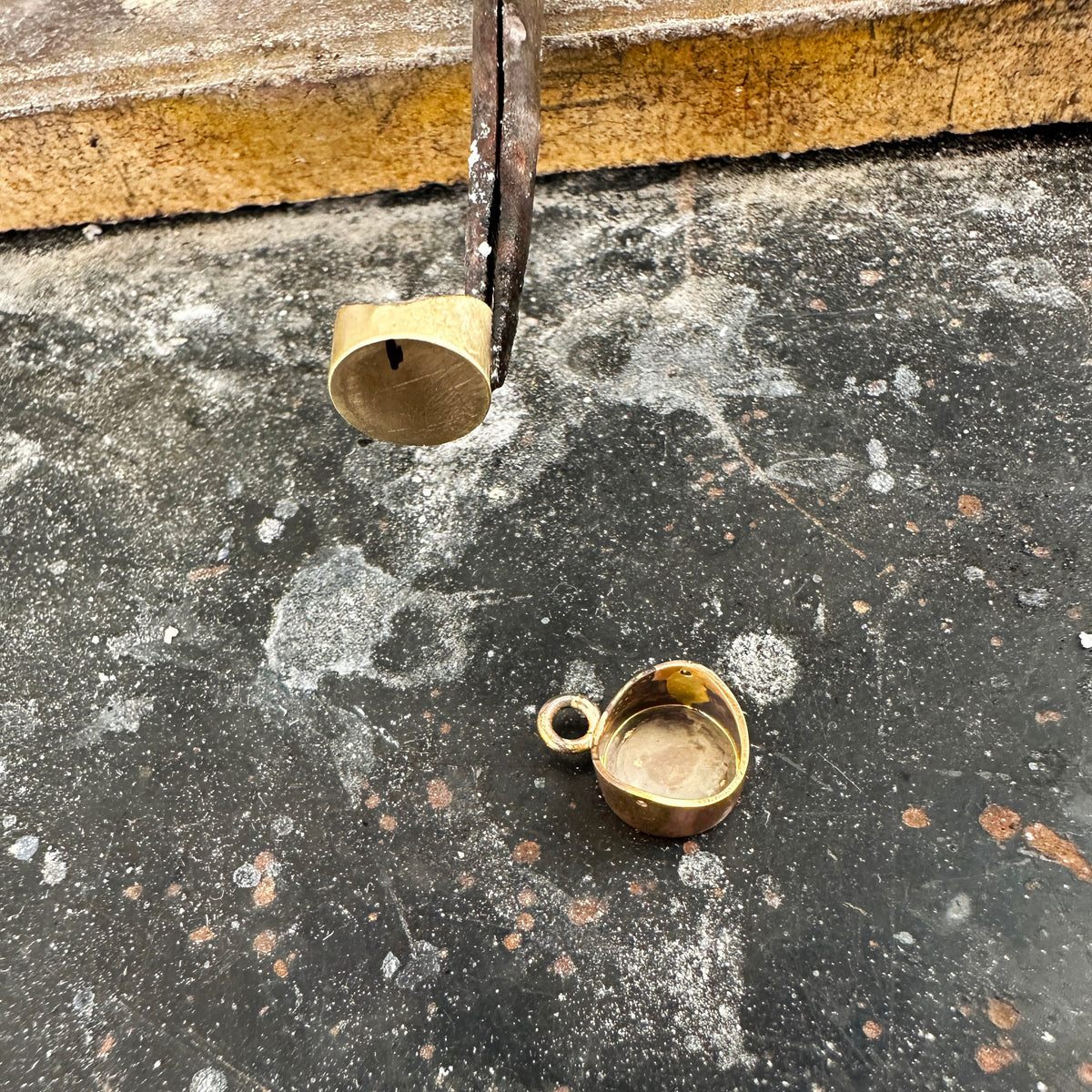 Captured® Ruby Charms and Hoop Earrings