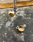 Captured® Ruby Charms and Hoop Earrings