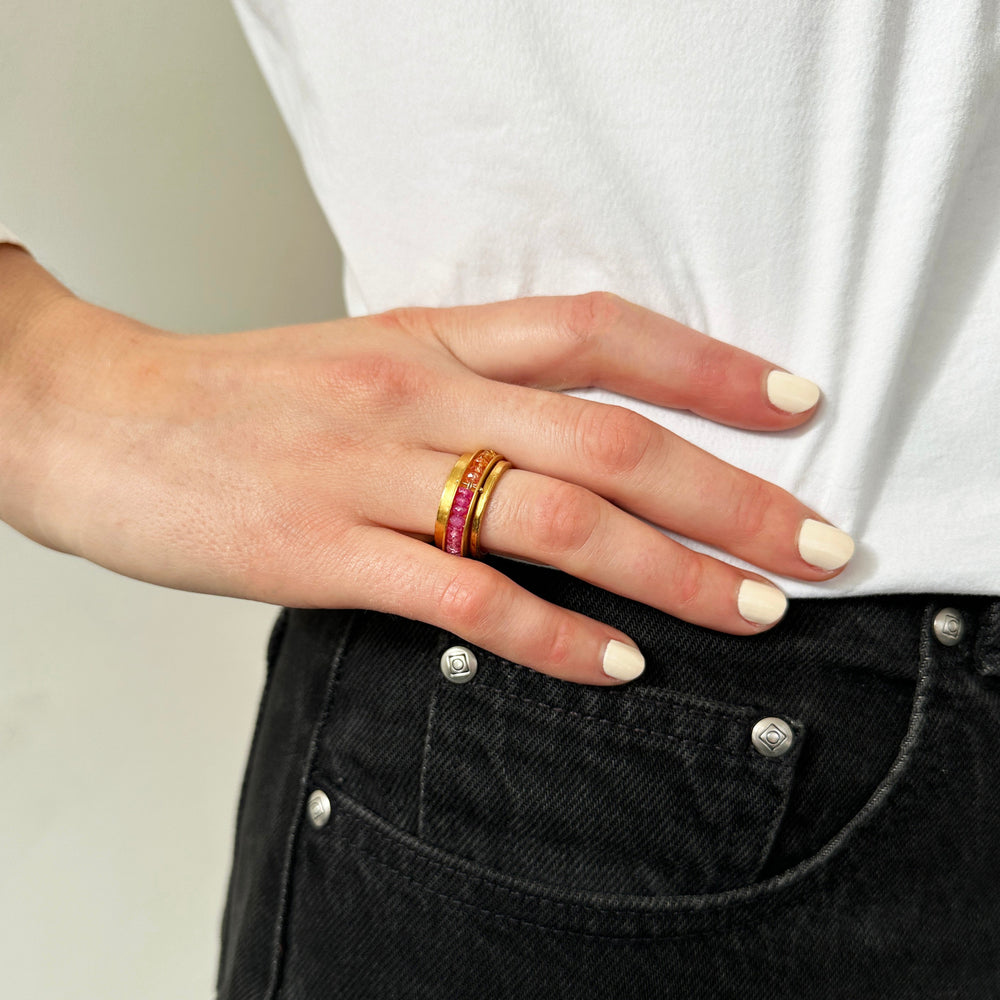 Sapphire Channel Ring