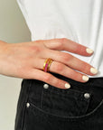 Sapphire Channel Ring