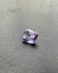 Lilac Cushion Cut Sri Lankan Sapphire
