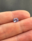 Lilac Cushion Cut Sri Lankan Sapphire