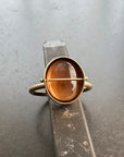 Captured Smoky Topaz Ring
