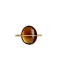 Captured Smoky Topaz Ring
