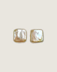 Square Cultured Pearl Pair