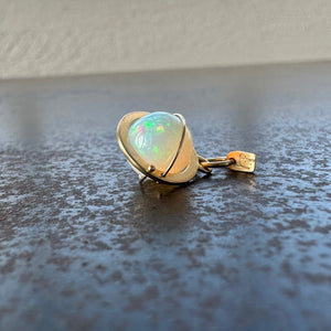 Captured Sunrise Opal Orb Charm