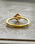 Captured Tanzanian Garnet Ring