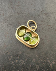 Captured Tourmaline Trio Charm