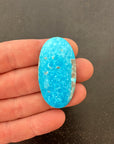 Oblong Persian Turquoise Cabochon