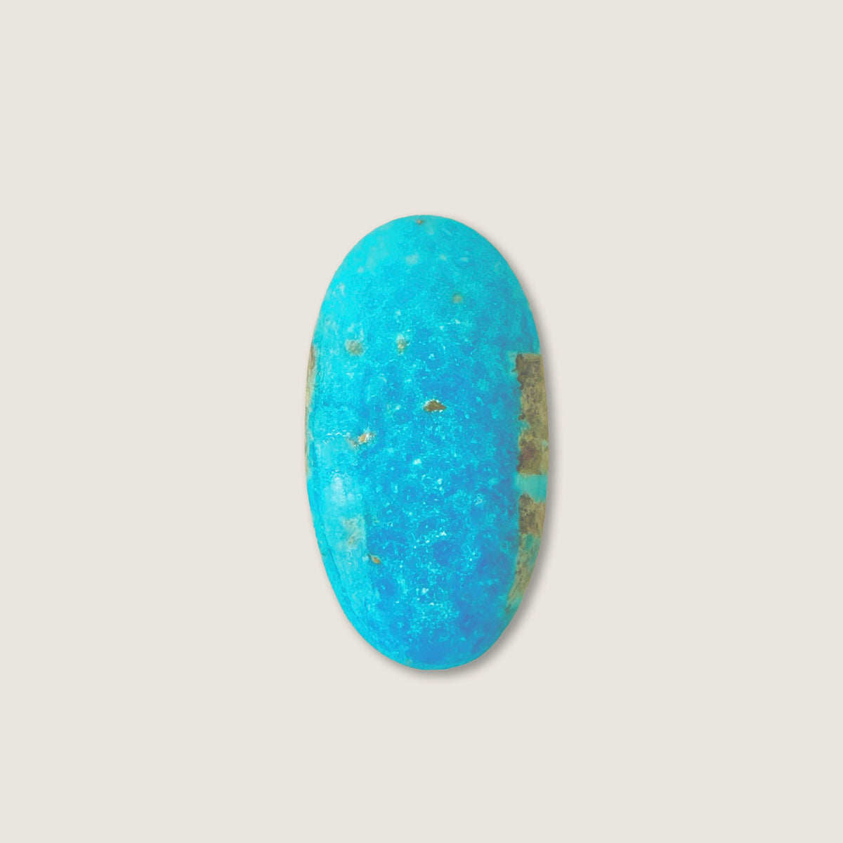 Oblong Persian Turquoise Cabochon