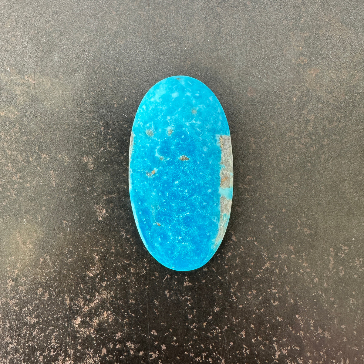 Oblong Persian Turquoise Cabochon