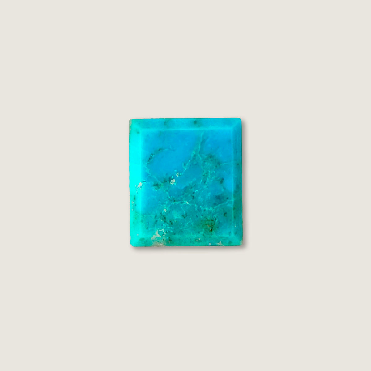 Rectangular Portrait Cut Arizona Turquoise