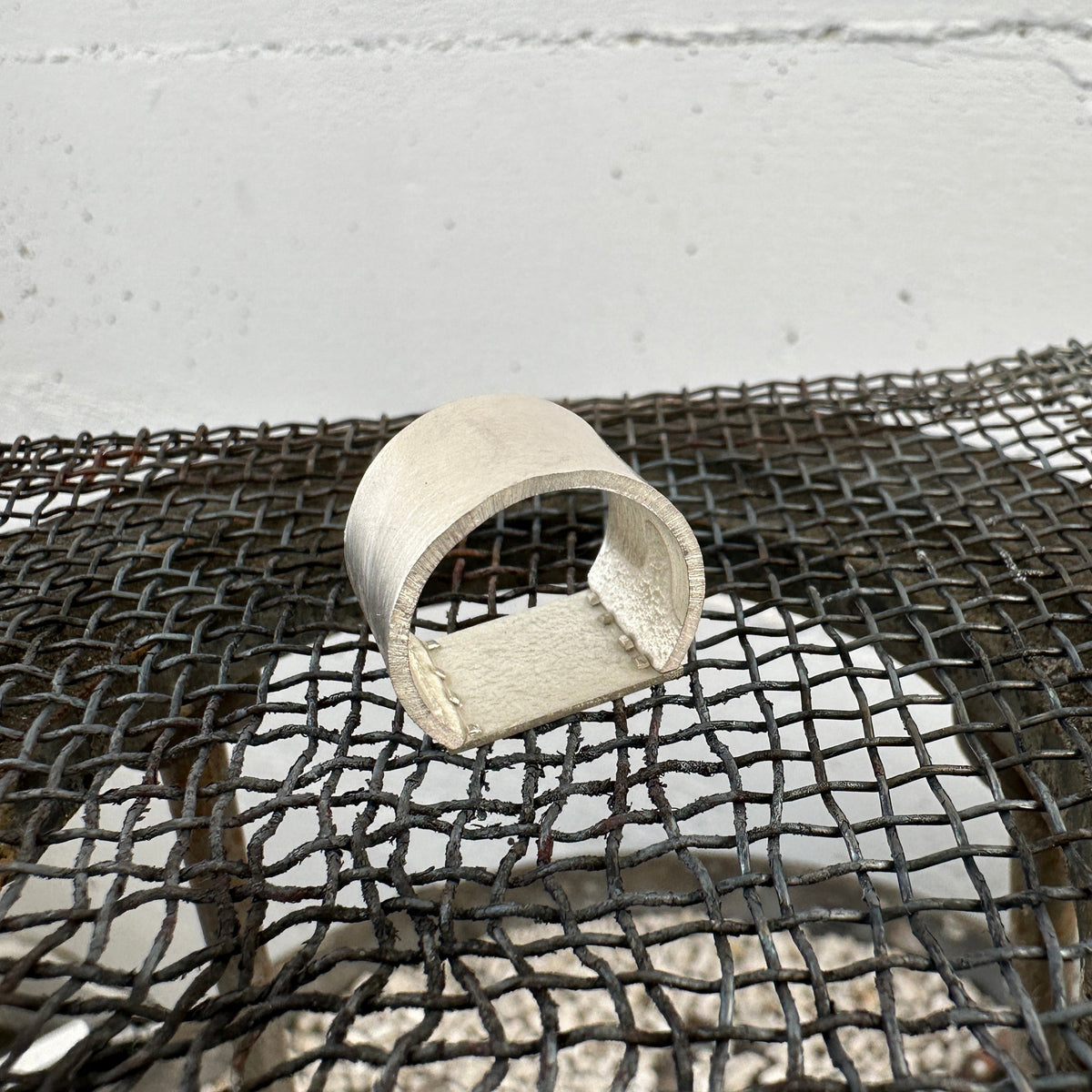 Captured Royston Turquoise Signet Ring